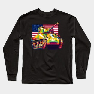 M4 Sherman 76mm Gun Long Sleeve T-Shirt